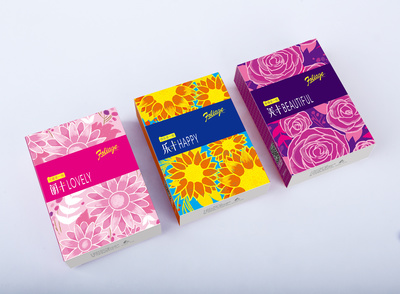 上海护理佳卫品系列高端护垫包装设计 萌、乐、美的完美融合